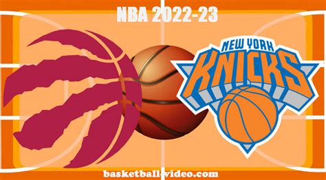 Toronto Raptors vs New York Knicks Dec 21, 2022 Game .